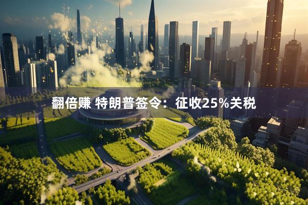 翻倍赚 特朗普签令：征收25%关税