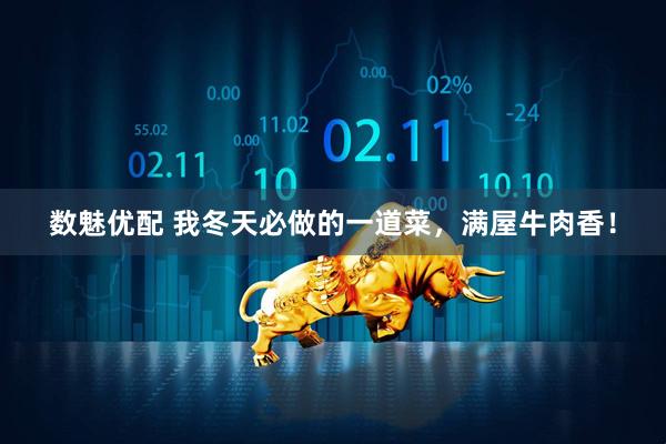 数魅优配 我冬天必做的一道菜，满屋牛肉香！