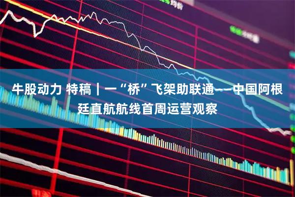 牛股动力 特稿|一“桥”飞架助联通——中国阿根廷直航航线首周运营观察